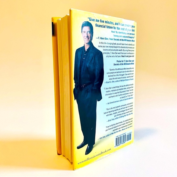 Signed Secrets Of The Millionaire Mind by T Harv Eker Hardcover - Picture 3 of 6